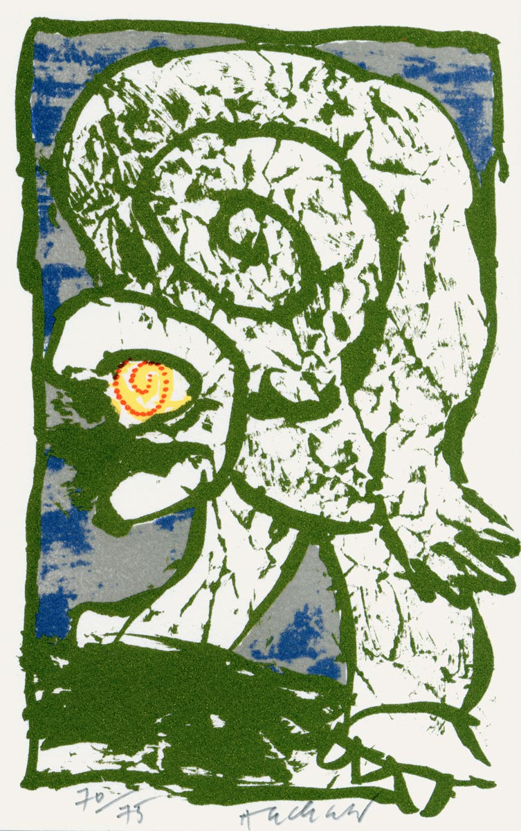 Pierre-Alechinsky-Livre-Lithographie-Ubu-Roi-Fata-Morgana,-Montpellier-1996