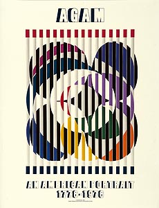 Yaacov Agam, Affiche, 1975