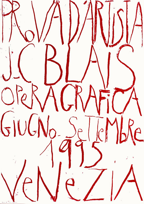 Jean-Charles Blais, Affiche, 1995