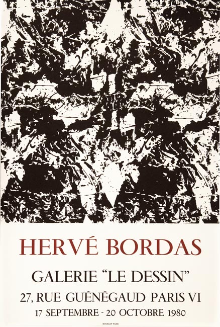 Hervé Bordas, Affiche, 1980