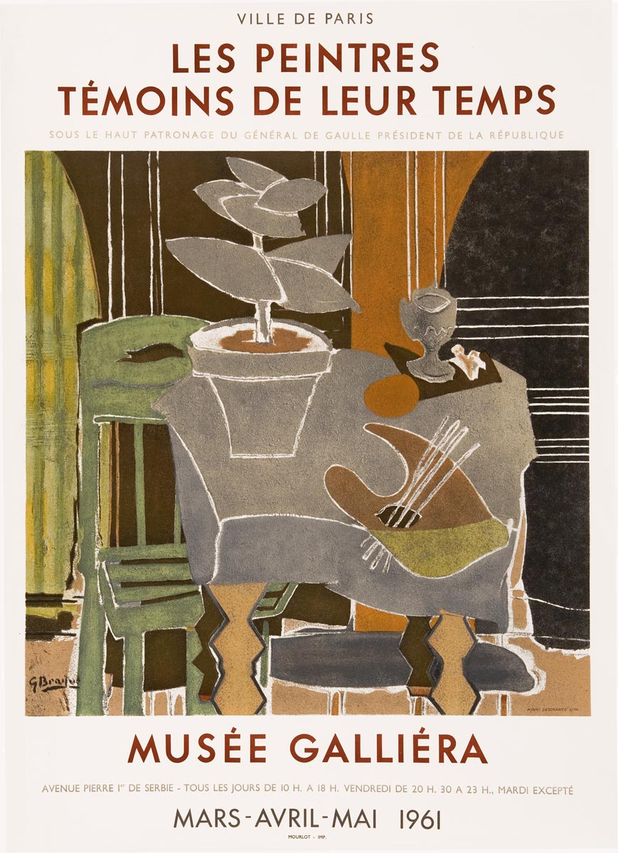 Georges Braque, Affiche, 1961