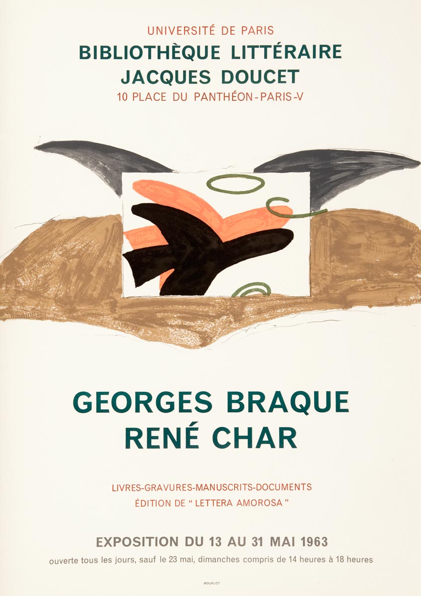 Georges Braque, Affiche, 1963