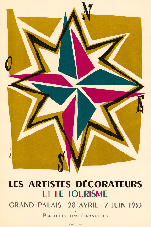 Jean Colin, Affiche, 1953