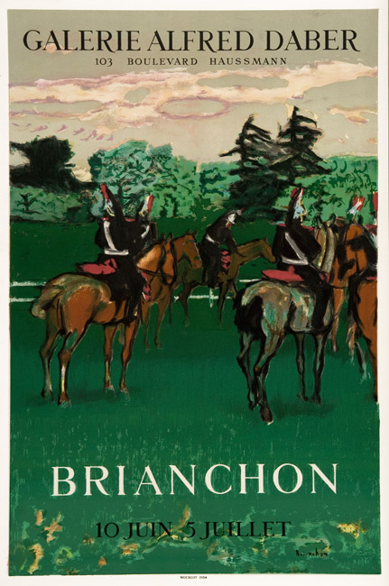 Maurice Brianchon, Affiche, 1954