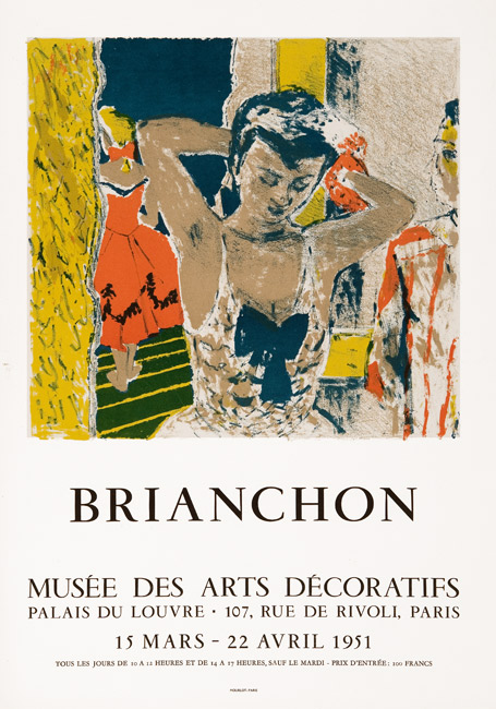 Maurice Brianchon, Affiche, 1951