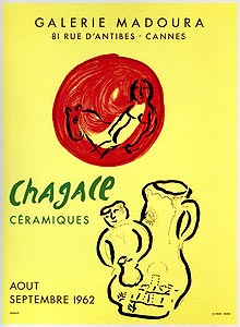 Marc Chagall, Affiche, 1962