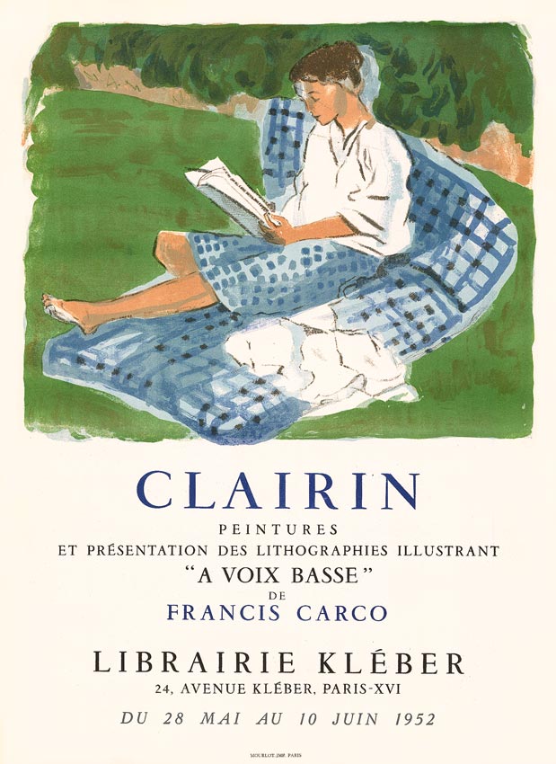 Pierre Eugène Clairin, Affiche, 1952