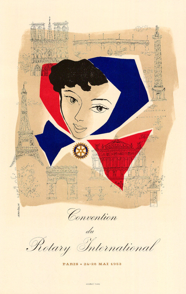 Jean Colin, Affiche, 1953