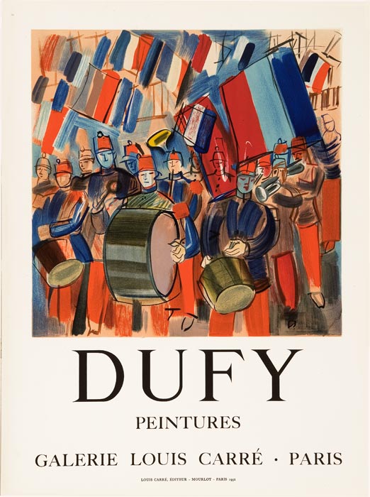 Raoul Dufy, Affiche, 1952