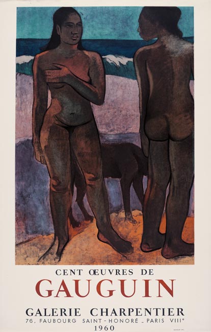 Paul Gauguin, Affiche, 1960