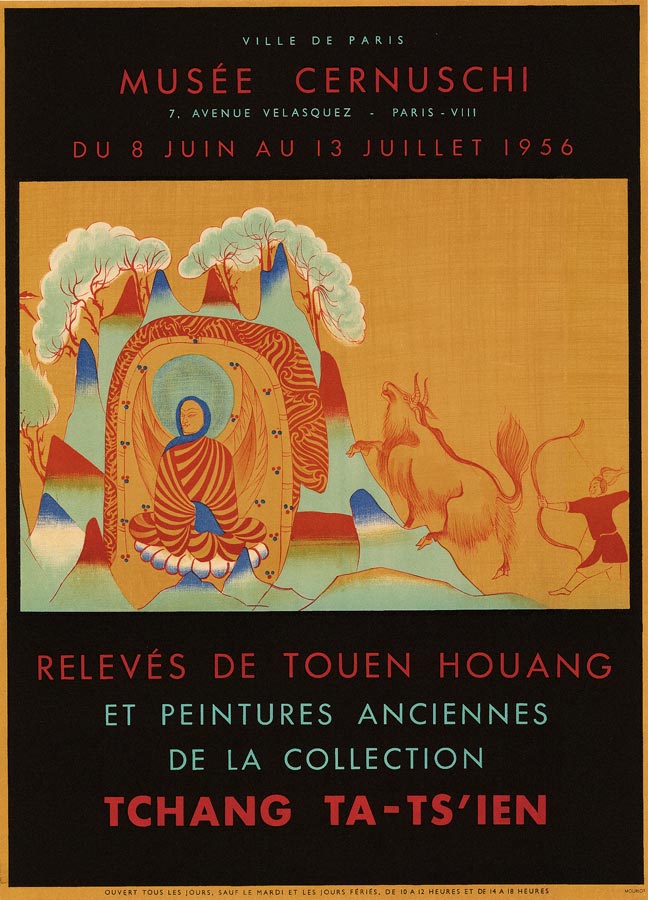  Tchang-Ta-Ts ien, Affiche, 1956