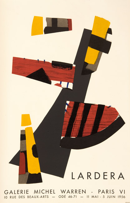 Berto Lardera, Affiche, 1956