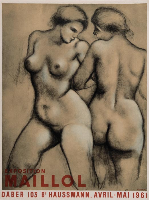 Aristide Maillol, Affiche, 1961