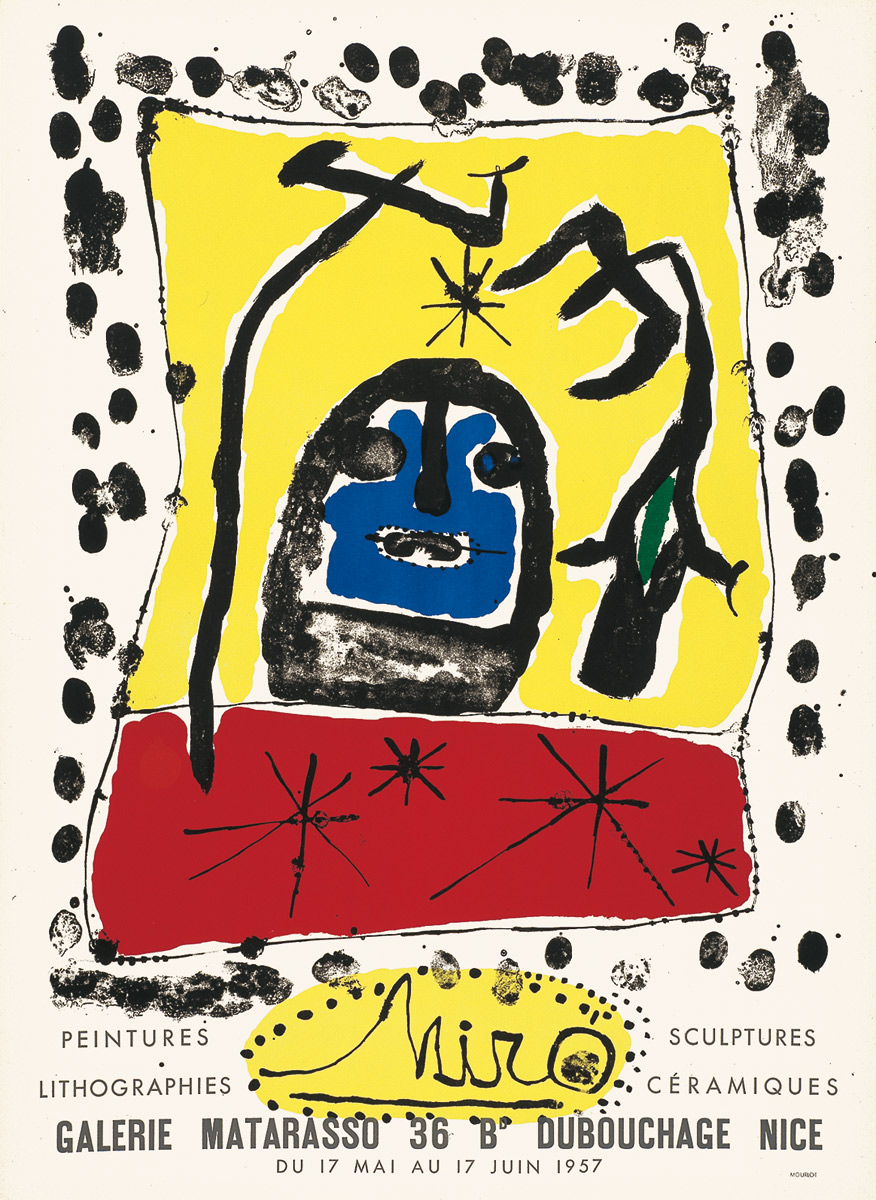 Joan Miró, Affiche, 1957