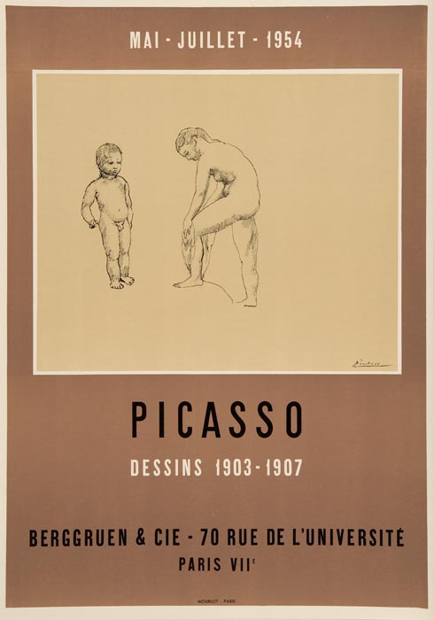 Pablo Picasso, Affiche, 1954