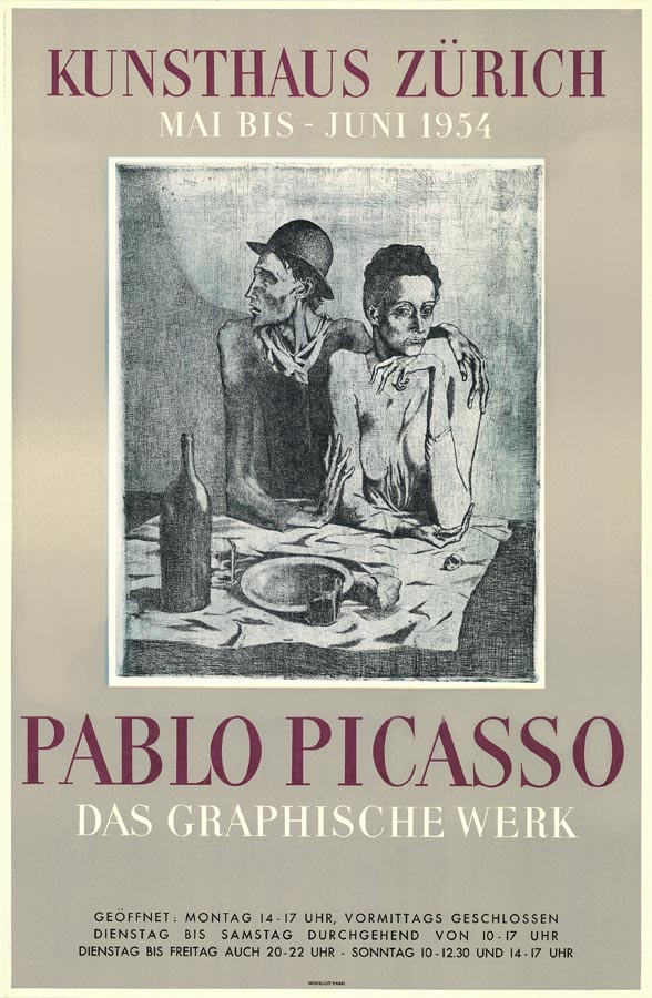 Pablo Picasso, Affiche, 1954