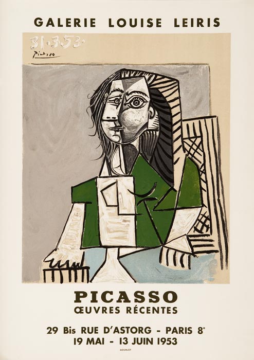  Picasso, Affiche, 1953