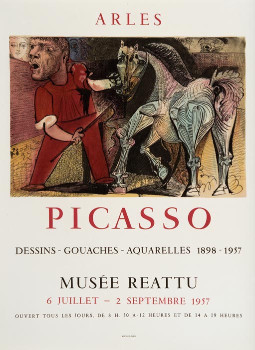 Pablo Picasso, Affiche, 1957