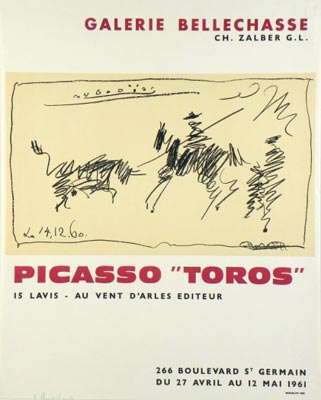 Pablo Picasso, Affiche, 1961