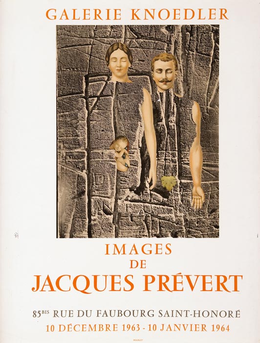 Jacques Prévert, Affiche, 1963