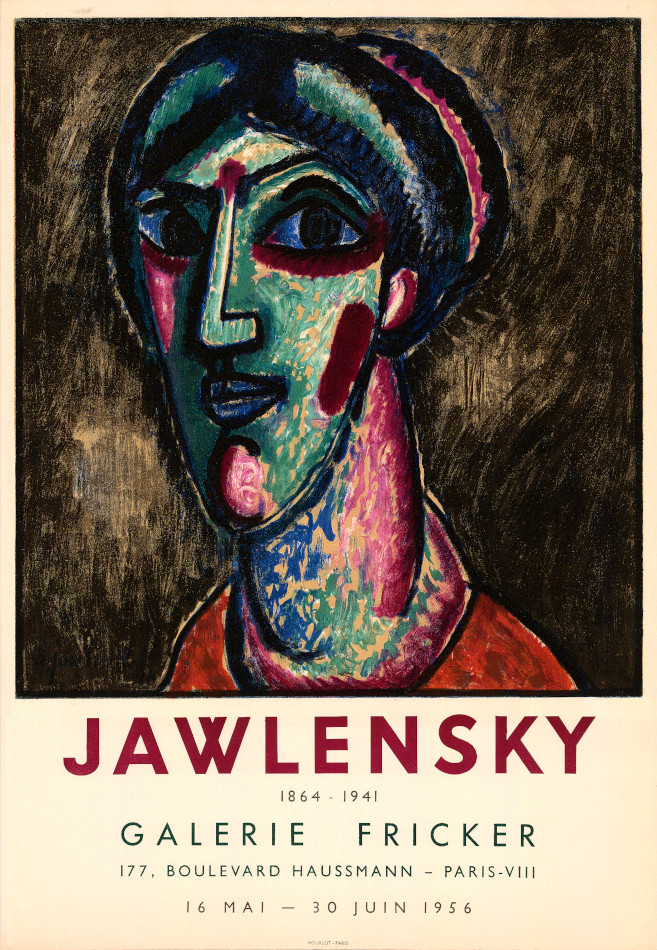  Jawlensky, Affiche, 1956