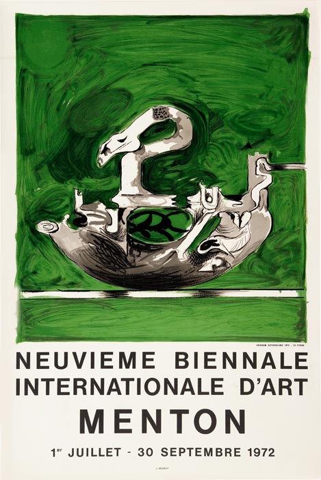 Graham Sutherland, Affiche, 1972