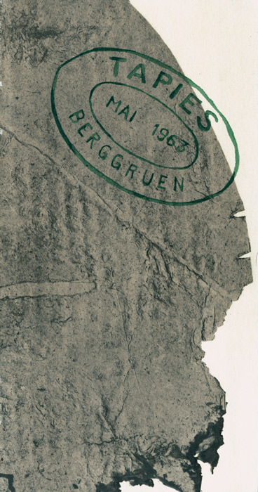 Antoni Tàpies, Catalogue