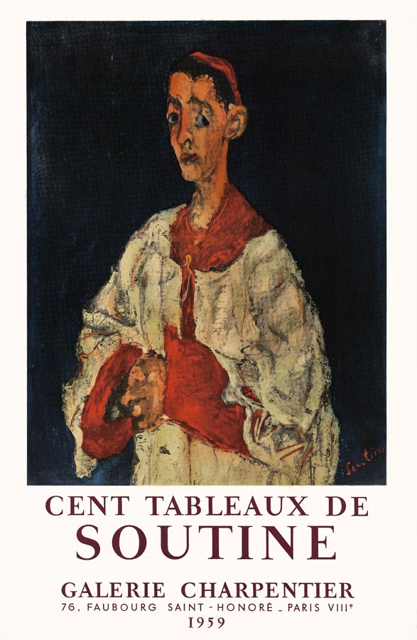  Soutine, Affiche, 1959