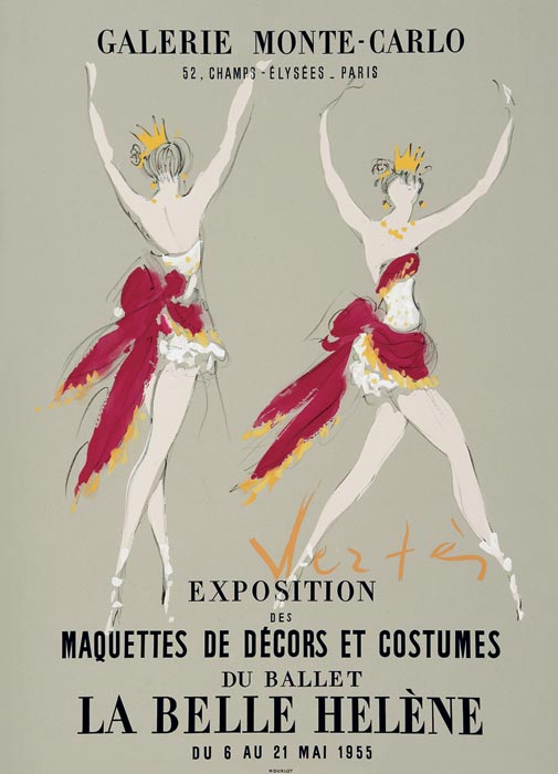 Marcel Vertès, Affiche, 1955