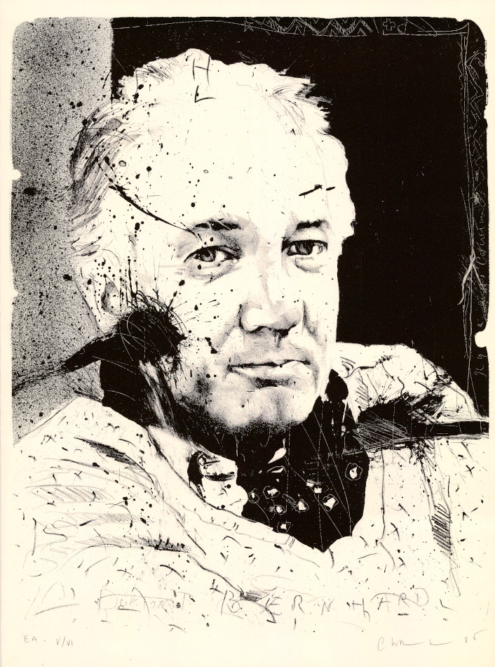 Jean-Paul Chambas, Lithographie, -Bernhard-, 1986