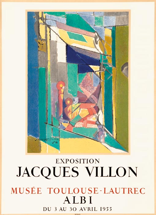 Jacques Villon, Affiche, 1955